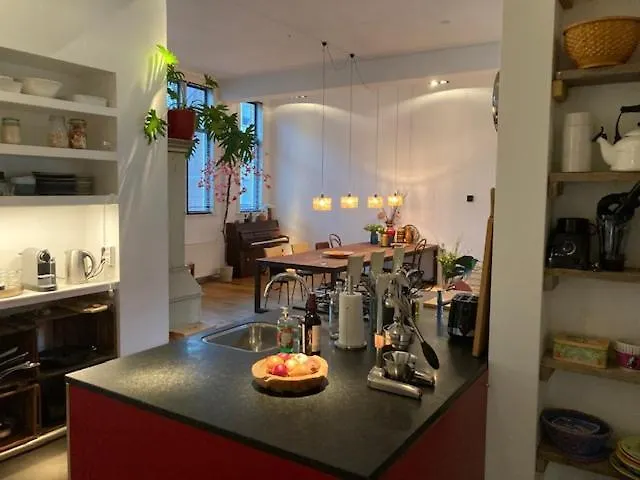 鹿特丹De Oude Bakkerij Fabriek, Industriele Prachtige Woning公寓 荷兰